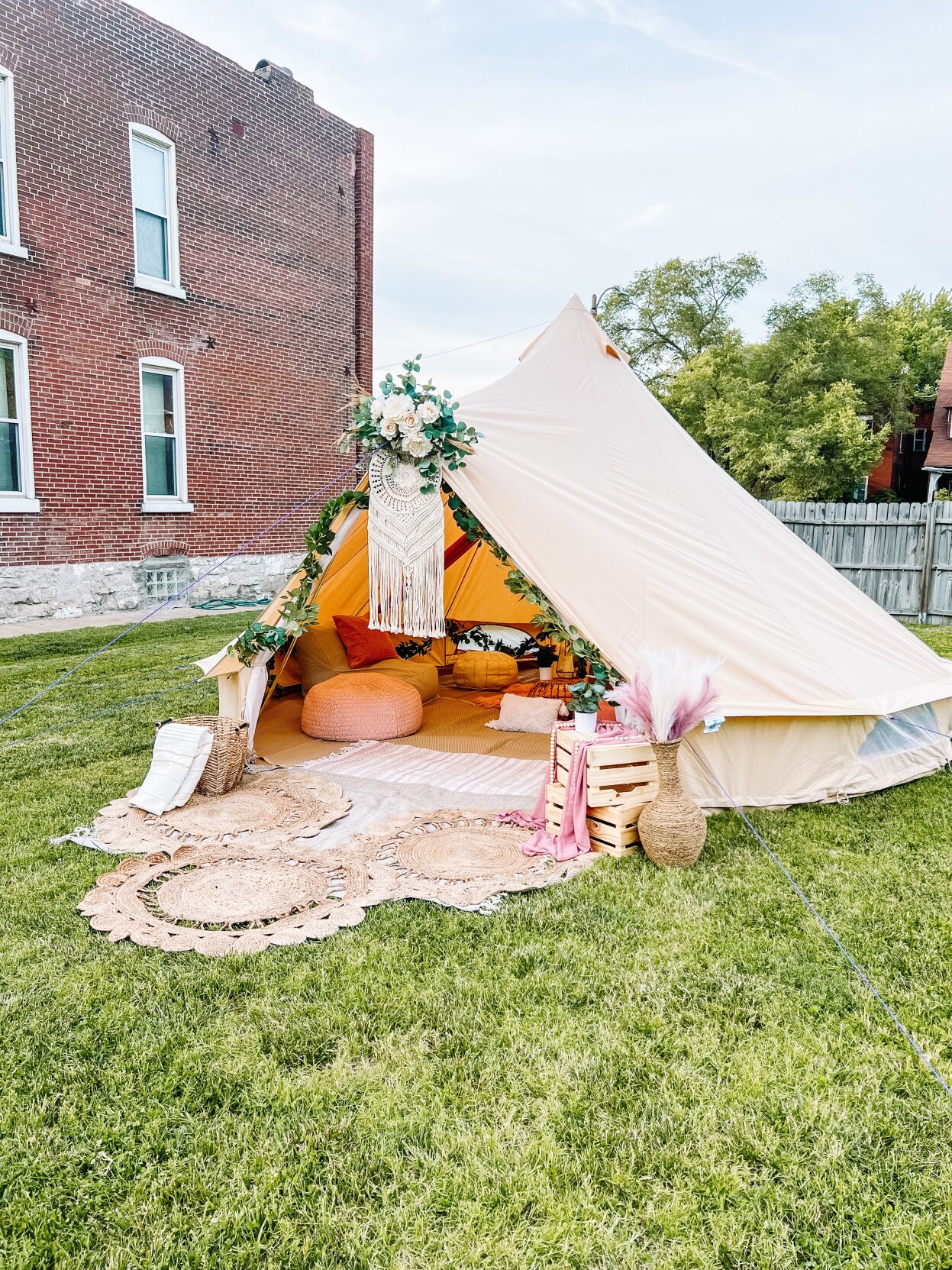 Backyard Glamping With The Tent Boutique